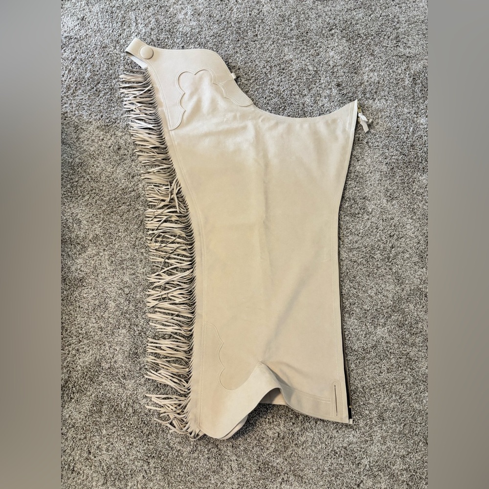 Hobby Horse Ultrasuede Sand Women’s Chaps - Picture 4 of 7